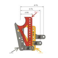Coil Over Brackets (Front Facing) - Image 4