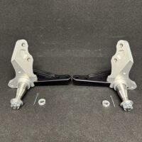BILLET Alum. Spindles / Stock-Type V8 Brakes (79-93 Mustang) / Pair