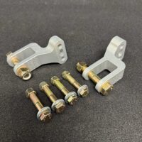 Double Shear Billet Shock Mounts - 1" Offset - Image 1