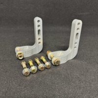Double Shear Billet Shock Mounts - 2.5" Dropped - Image 1
