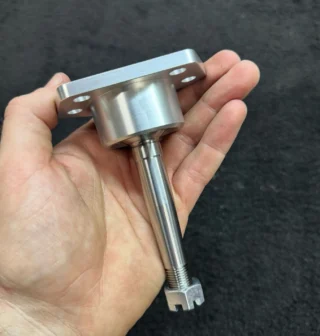 Strange 79-04 Rear Double Adjustable Shocks (Bolt-In) - TRZ